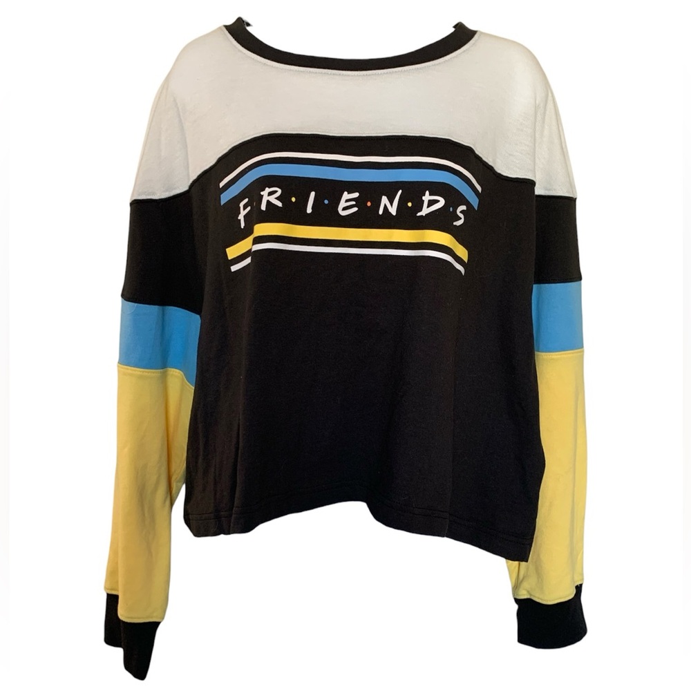 Colorblock Friends Sweatshirt